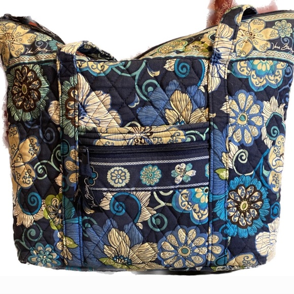 Vera Bradley Retired Mod Floral Tote Bag - Picture 2 of 5